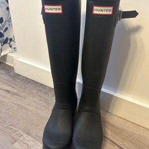 Hunter boots 8